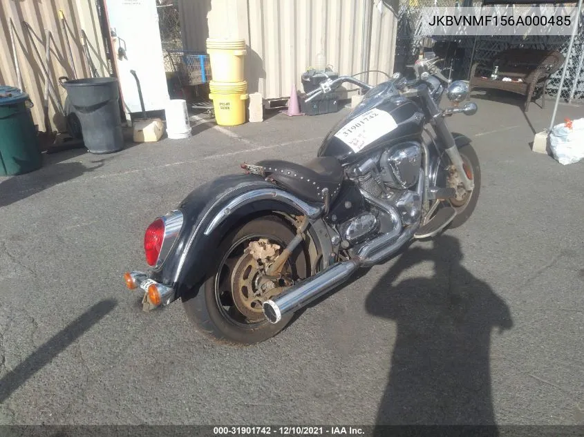 2006 Kawasaki Vn2000 F VIN: JKBVNMF156A000485 Lot: 31901742