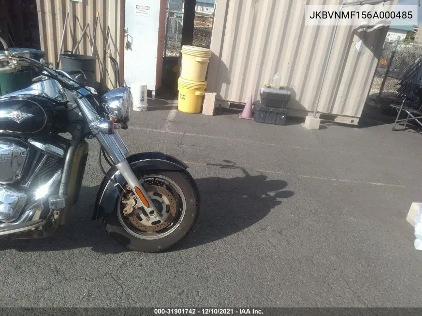 2006 Kawasaki Vn2000 F VIN: JKBVNMF156A000485 Lot: 31901742