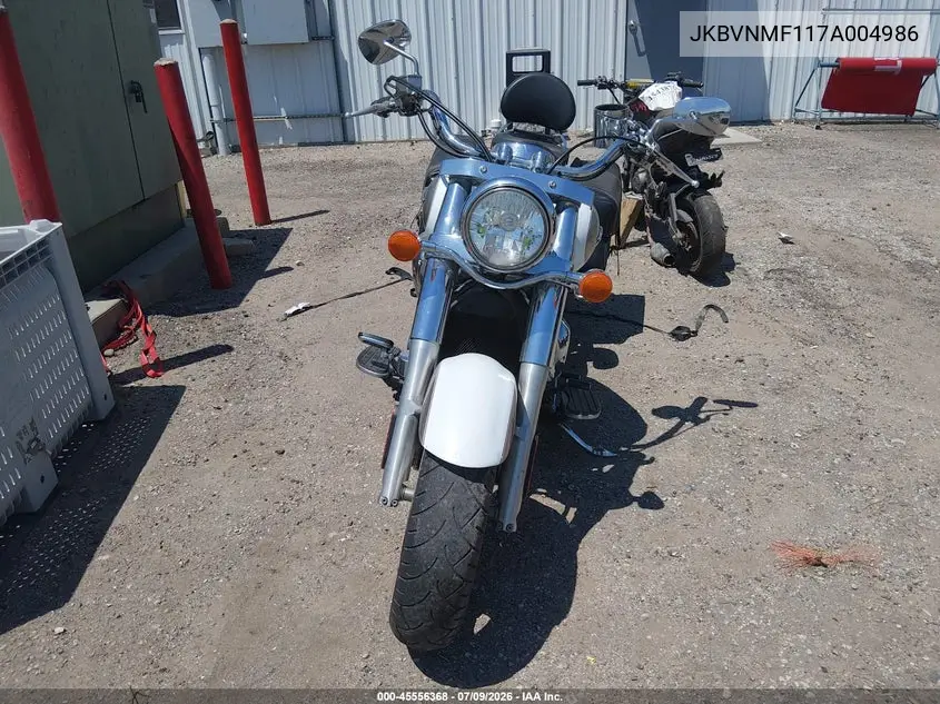 2007 Kawasaki Vn2000 F VIN: JKBVNMF117A004986 Lot: 45556368