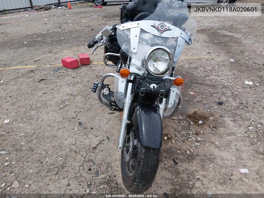 2008 Kawasaki Vn1600 D VIN: JKBVNKD118A020601 Lot: 45225931