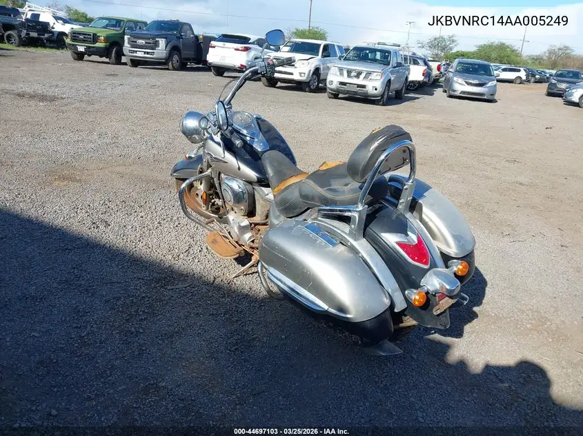 2010 Kawasaki Vn1700 C VIN: JKBVNRC14AA005249 Lot: 44697103