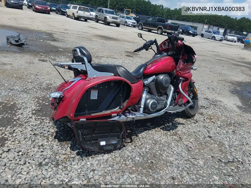 2011 Kawasaki Vn1700 J VIN: JKBVNRJ1XBA000383 Lot: 45570267