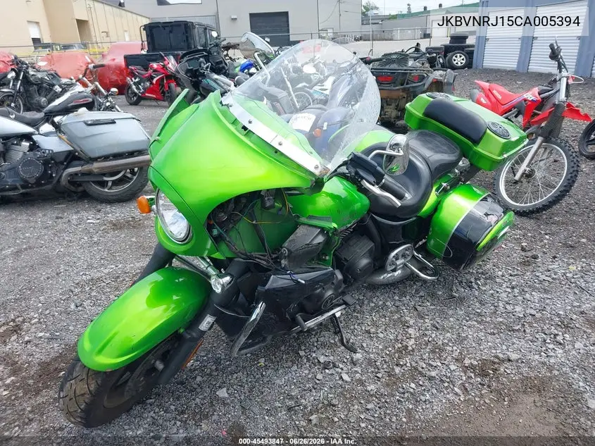 2012 Kawasaki Vn1700 J VIN: JKBVNRJ15CA005394 Lot: 45493847