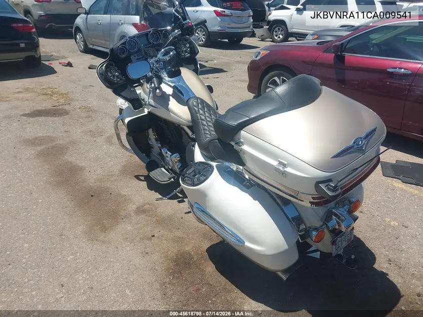 2012 Kawasaki Vn1700 A VIN: JKBVNRA11CA009541 Lot: 45618798