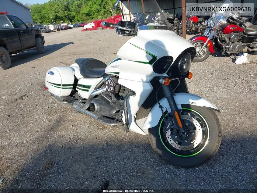 2016 Kawasaki Vn1700 K VIN: JKBVNRK1XGA009638 Lot: 44933242