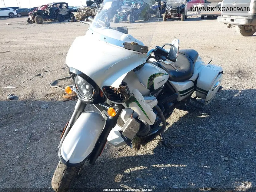 2016 Kawasaki Vn1700 K VIN: JKBVNRK1XGA009638 Lot: 44933242