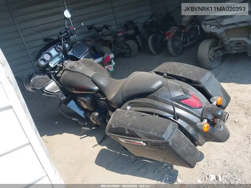 2021 Kawasaki Vn1700 K VIN: JKBVNRK11MA020393 Lot: 45426600