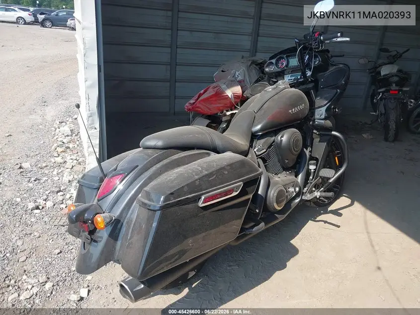 2021 Kawasaki Vn1700 K VIN: JKBVNRK11MA020393 Lot: 45426600