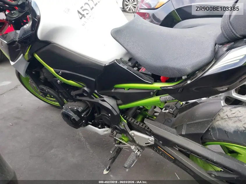 2021 Kawasaki Zr900 F VIN: ML5ZRDF16MDA43080 Lot: 45223519