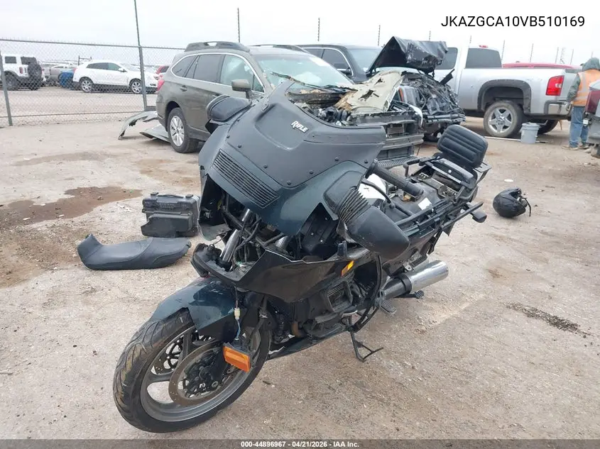 1997 Kawasaki Zg1000 VIN: JKAZGCA10VB510169 Lot: 44896967