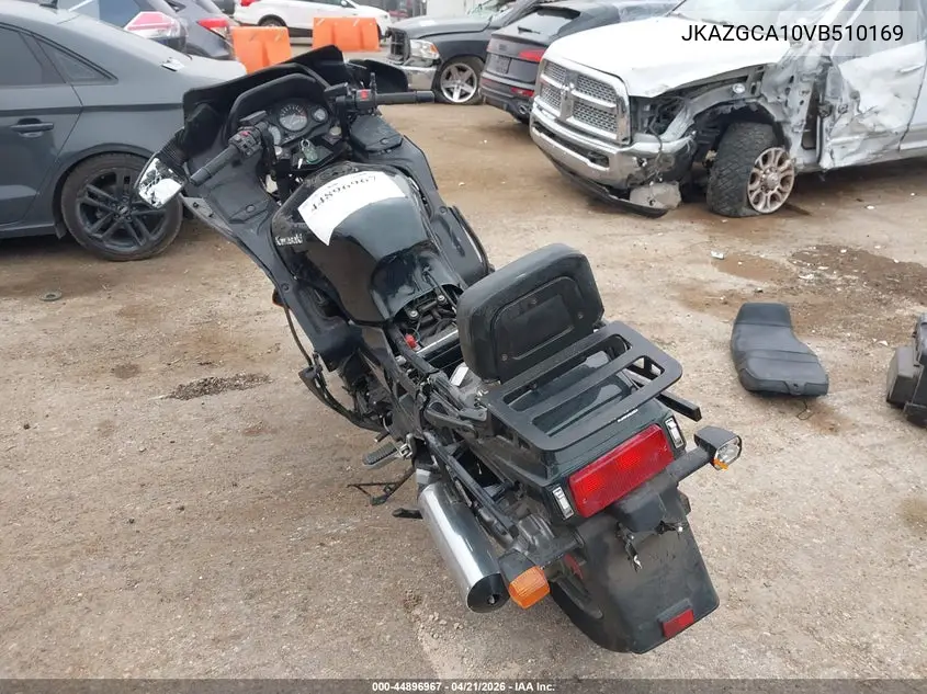 1997 Kawasaki Zg1000 VIN: JKAZGCA10VB510169 Lot: 44896967