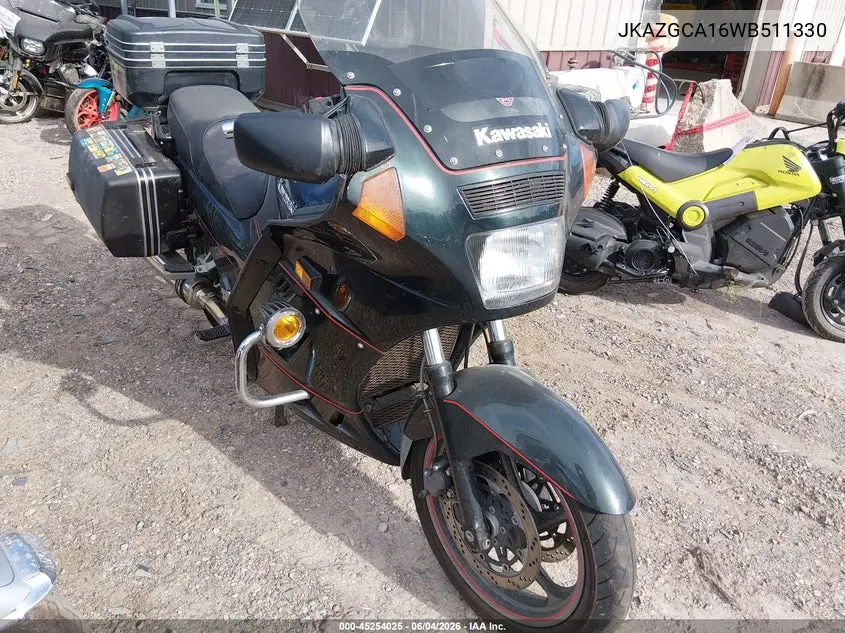 1998 Kawasaki Zg1000 VIN: JKAZGCA16WB511330 Lot: 45254025