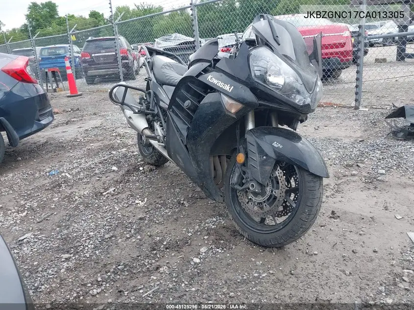 2012 Kawasaki Zg1400 C VIN: JKBZGNC17CA013305 Lot: 45125296