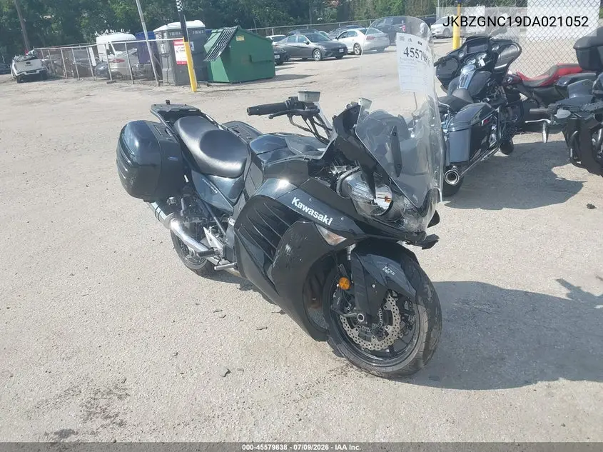 2013 Kawasaki Zg1400 C VIN: JKBZGNC19DA021052 Lot: 45579838