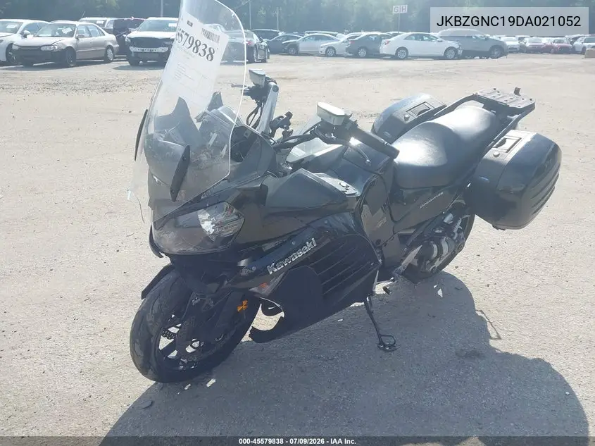 2013 Kawasaki Zg1400 C VIN: JKBZGNC19DA021052 Lot: 45579838