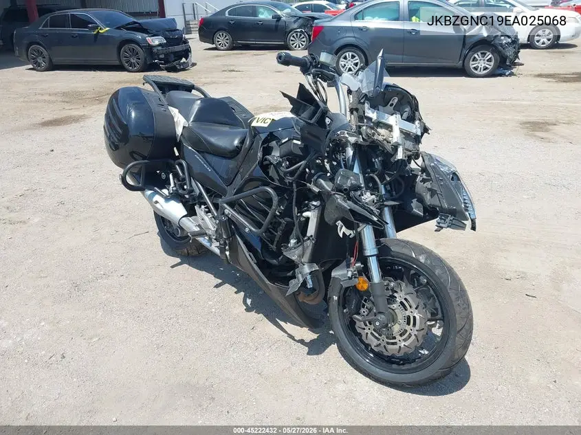 2014 Kawasaki Zg1400 C VIN: JKBZGNC19EA025068 Lot: 45222432