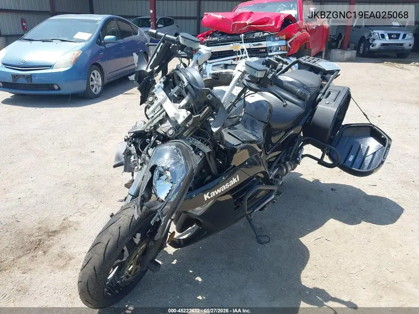 2014 Kawasaki Zg1400 C VIN: JKBZGNC19EA025068 Lot: 45222432