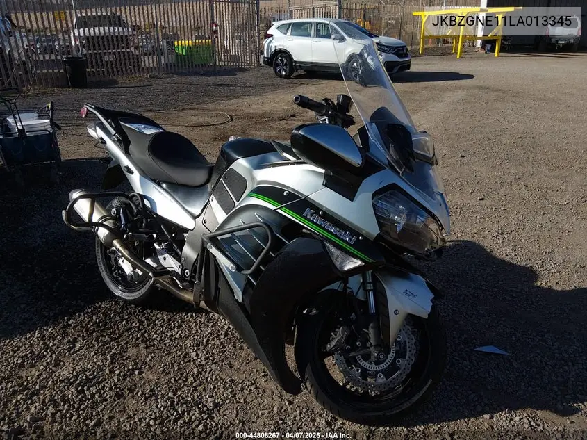 2020 Kawasaki Zg1400 E VIN: JKBZGNE11LA013345 Lot: 44808267