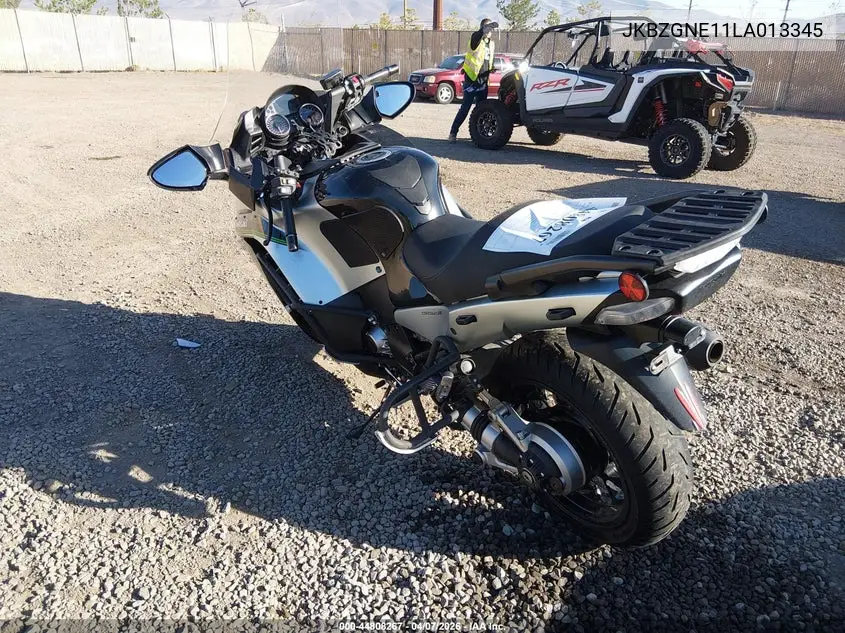 2020 Kawasaki Zg1400 E VIN: JKBZGNE11LA013345 Lot: 44808267
