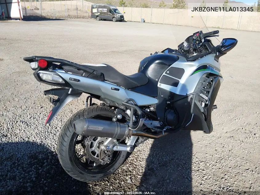 2020 Kawasaki Zg1400 E VIN: JKBZGNE11LA013345 Lot: 44808267