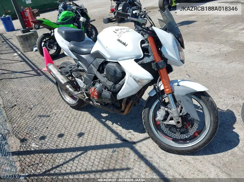 2008 Kawasaki Zr1000 B VIN: JKAZRCB188A018346 Lot: 45244101