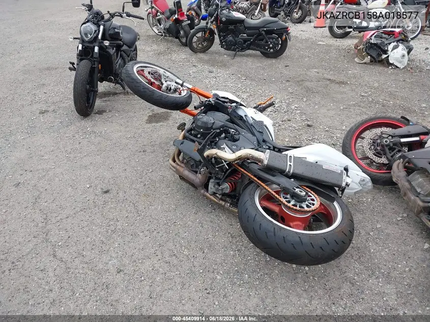 2008 Kawasaki Zr1000 B VIN: JKAZRCB158A018577 Lot: 45409914