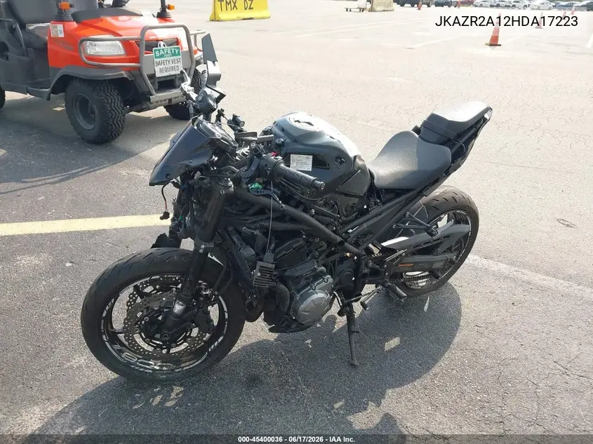 2017 Kawasaki Zr900 VIN: JKAZR2A12HDA17223 Lot: 45400036