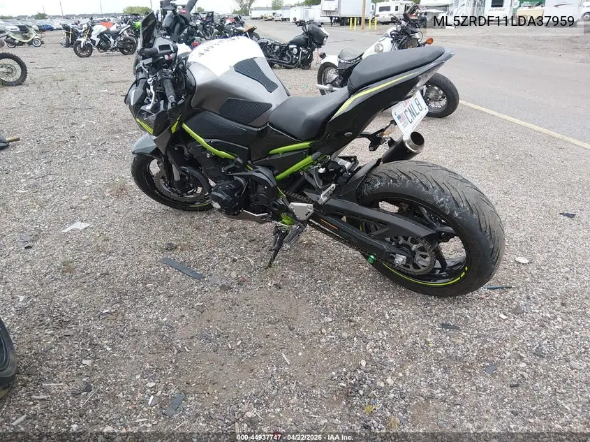 2020 Kawasaki Zr900 F VIN: ML5ZRDF11LDA37959 Lot: 44937747