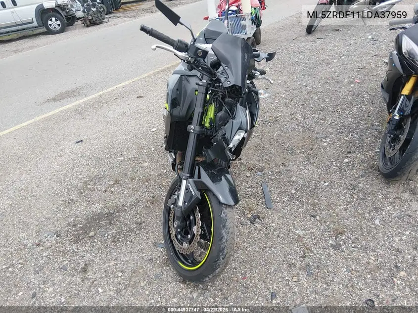 2020 Kawasaki Zr900 F VIN: ML5ZRDF11LDA37959 Lot: 44937747