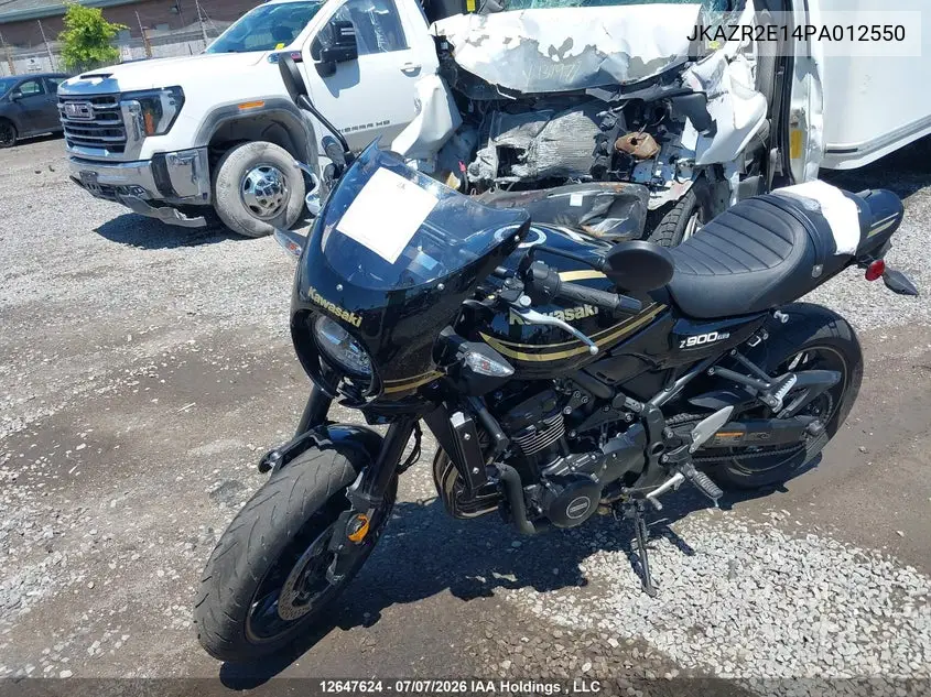 2023 Kawasaki Zr900 VIN: JKAZR2E14PA012550 Lot: 12647624