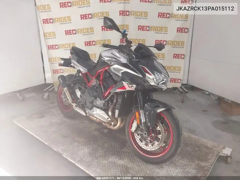 2023 Kawasaki Zr1000 K VIN: JKAZRCK13PA015112 Lot: 45351171