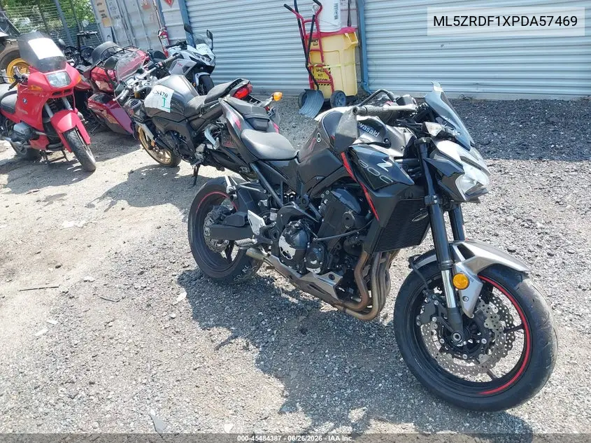 2023 Kawasaki Zr900 F VIN: ML5ZRDF1XPDA57469 Lot: 45484387