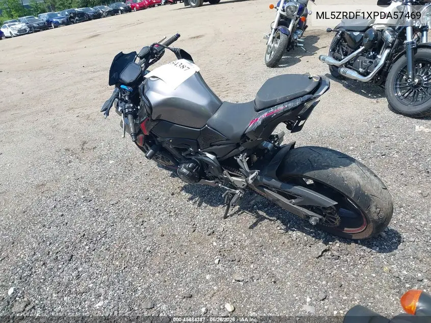 2023 Kawasaki Zr900 F VIN: ML5ZRDF1XPDA57469 Lot: 45484387