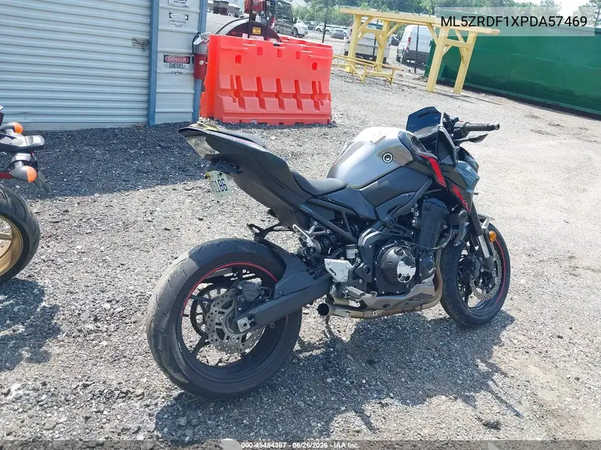 2023 Kawasaki Zr900 F VIN: ML5ZRDF1XPDA57469 Lot: 45484387