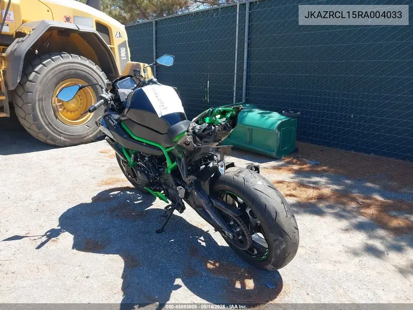 2024 Kawasaki Zr1000 L VIN: JKAZRCL15RA004033 Lot: 45093809