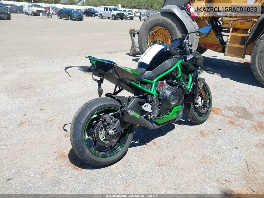 2024 Kawasaki Zr1000 L VIN: JKAZRCL15RA004033 Lot: 45093809