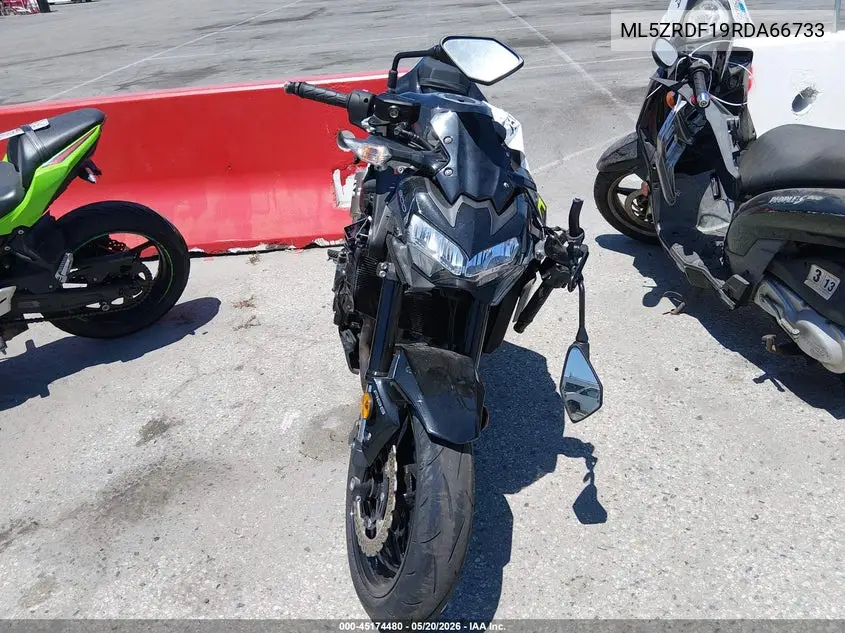 2024 Kawasaki Zr900 F VIN: ML5ZRDF19RDA66733 Lot: 45174480