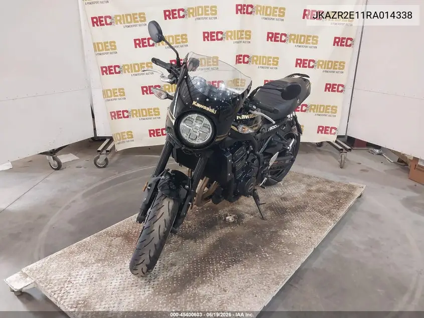 2024 Kawasaki Zr900 VIN: JKAZR2E11RA014338 Lot: 45400603