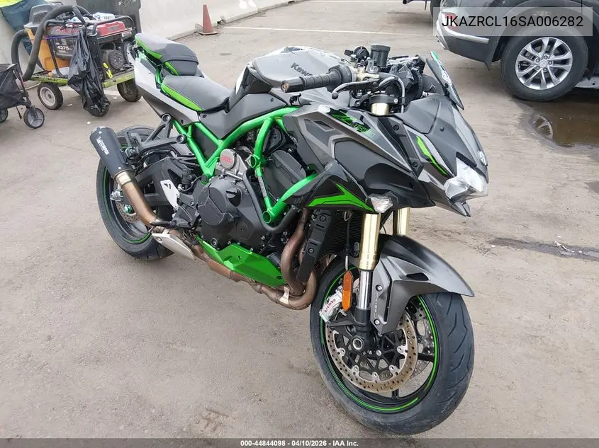 2025 Kawasaki Zr1000 L VIN: JKAZRCL16SA006282 Lot: 44844098