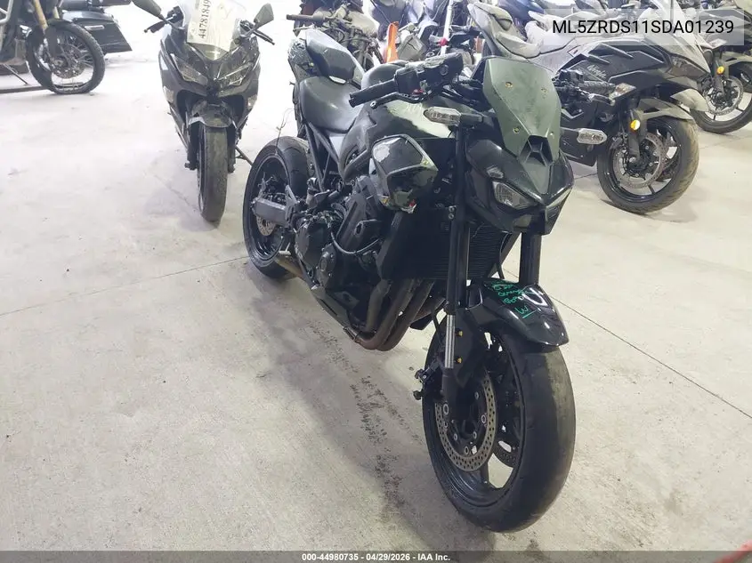 2025 Kawasaki Zr900 S VIN: ML5ZRDS11SDA01239 Lot: 44980735