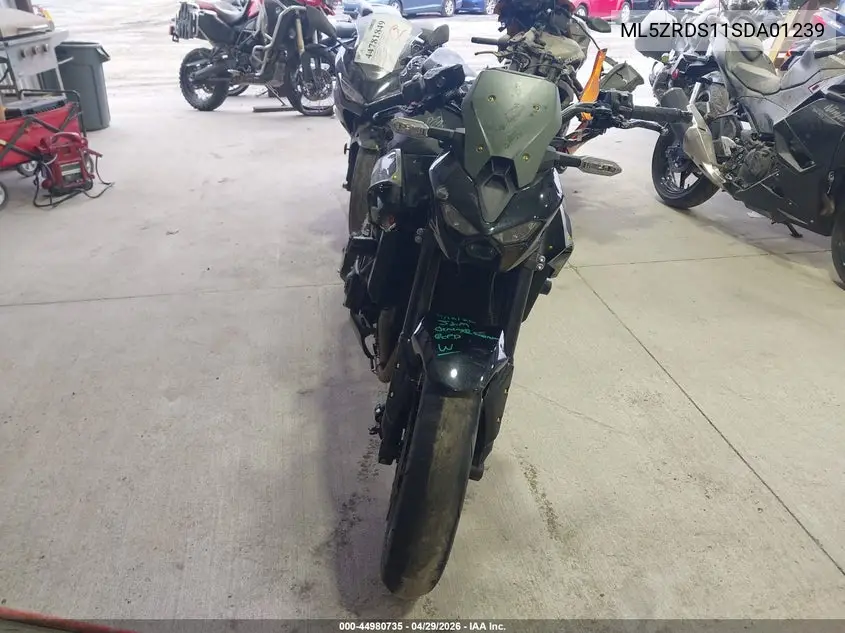 2025 Kawasaki Zr900 S VIN: ML5ZRDS11SDA01239 Lot: 44980735