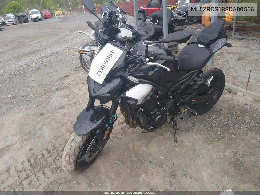 2025 Kawasaki Zr900 S VIN: ML5ZRDS18SDA00556 Lot: 45069832