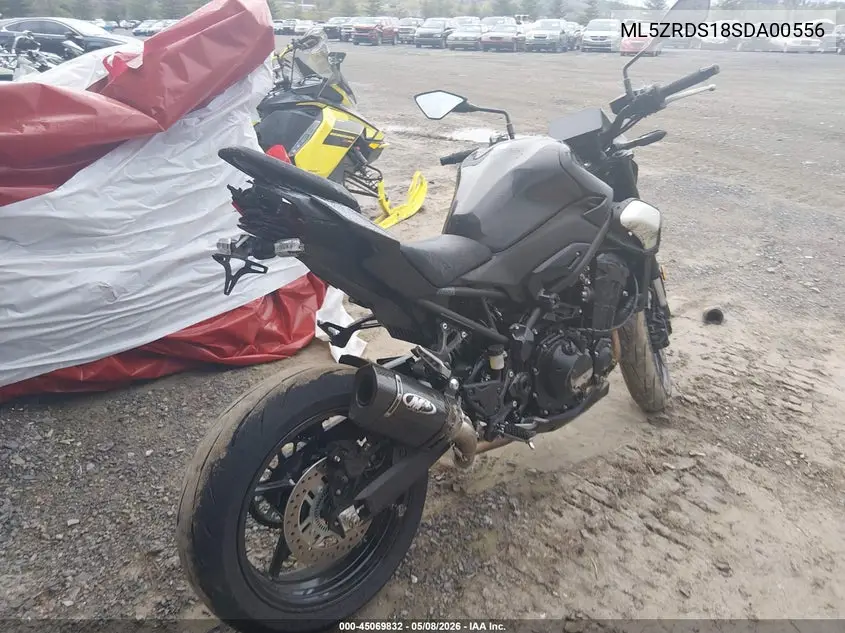 2025 Kawasaki Zr900 S VIN: ML5ZRDS18SDA00556 Lot: 45069832