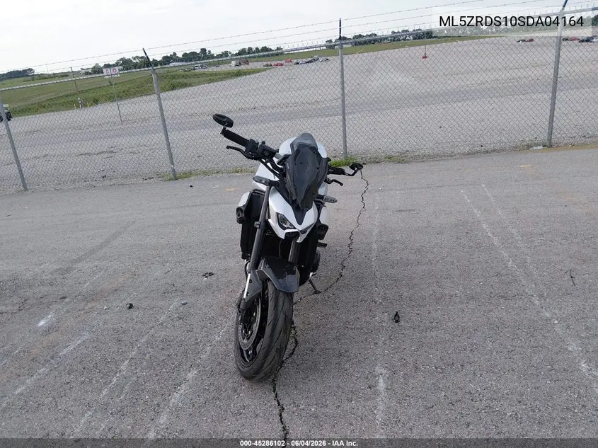 2025 Kawasaki Zr900 S VIN: ML5ZRDS10SDA04164 Lot: 45286102