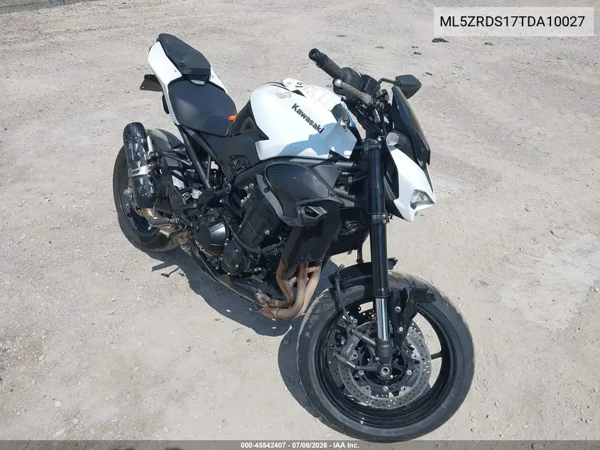 2026 Kawasaki Zr900 S VIN: ML5ZRDS17TDA10027 Lot: 45542407