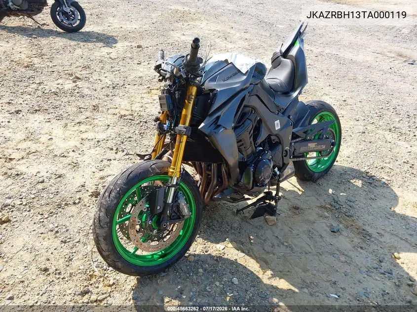2026 Kawasaki Zr1100 VIN: JKAZRBH13TA000119 Lot: 45663262