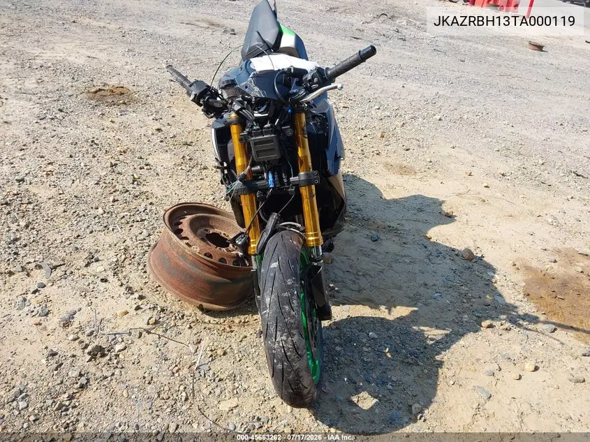 2026 Kawasaki Zr1100 VIN: JKAZRBH13TA000119 Lot: 45663262