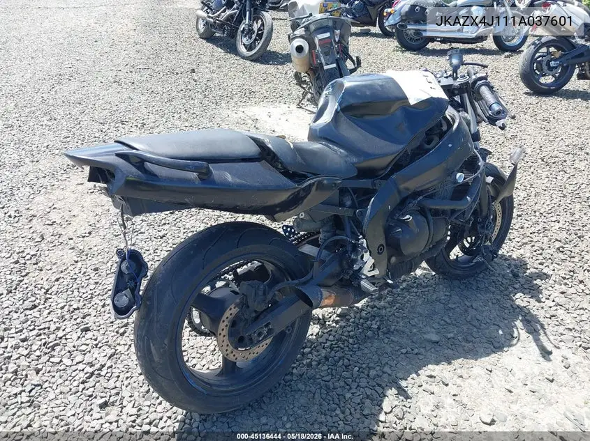 2001 Kawasaki Zx600 J1 VIN: JKAZX4J111A037601 Lot: 45136444