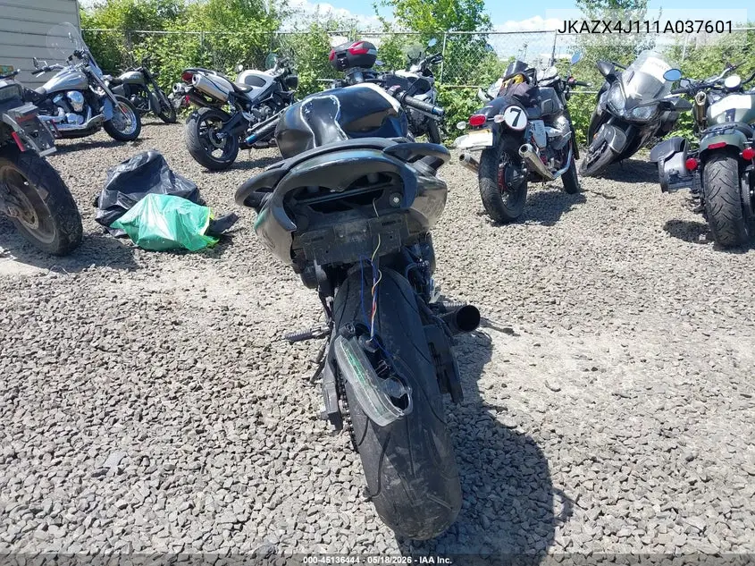2001 Kawasaki Zx600 J1 VIN: JKAZX4J111A037601 Lot: 45136444