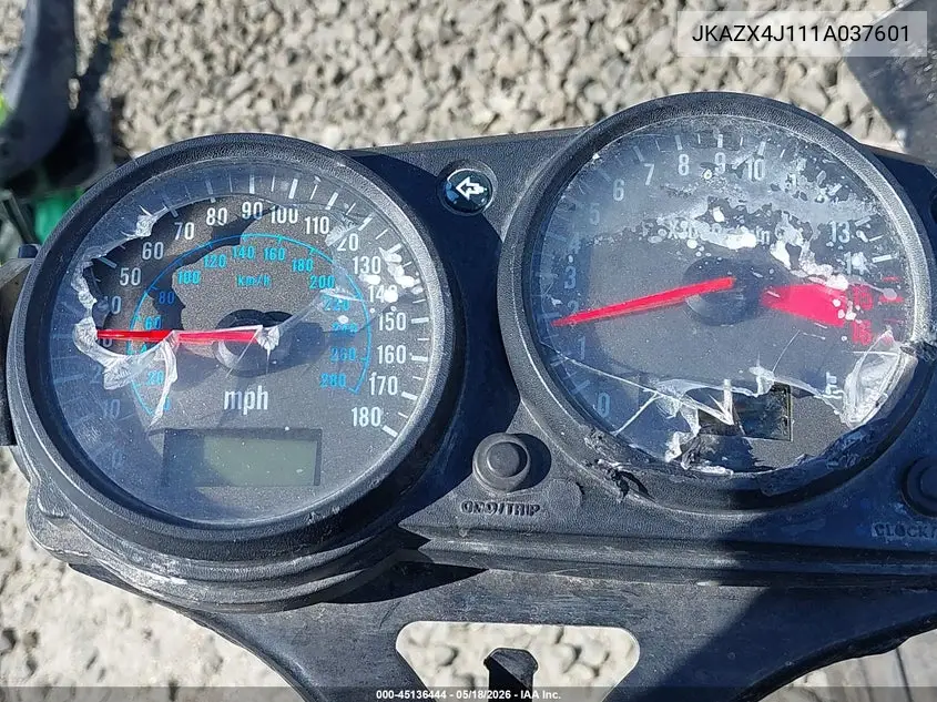 2001 Kawasaki Zx600 J1 VIN: JKAZX4J111A037601 Lot: 45136444